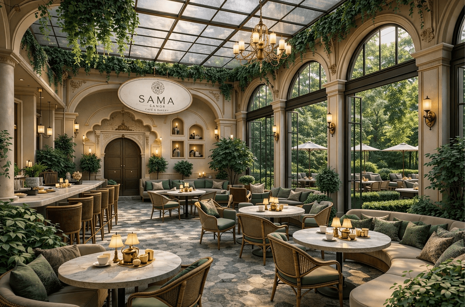 SAMA MANOR franchise concept showcase